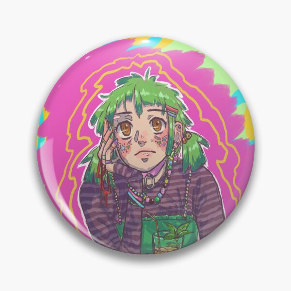 Item preview, Cute anime punk girl with a drink designed and sold by Shirochan295.