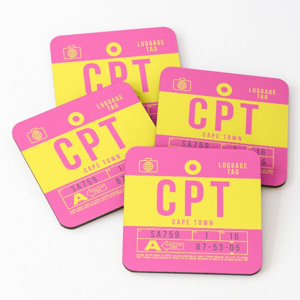 Item preview, Luggage Tag B - CPT Cape Town South Africa designed and sold by VoodooCircus.
