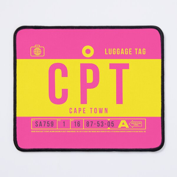 Item preview, Luggage Tag B - CPT Cape Town South Africa designed and sold by VoodooCircus.