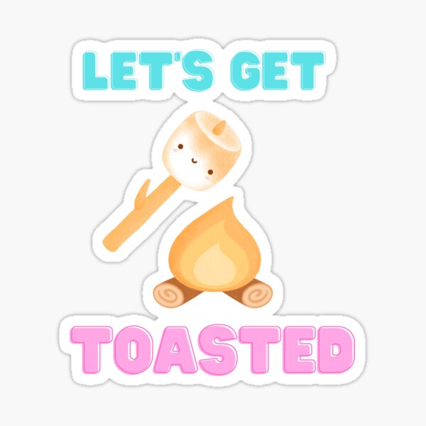 "Toasted bread meaning" Sticker for Sale by Redbubble