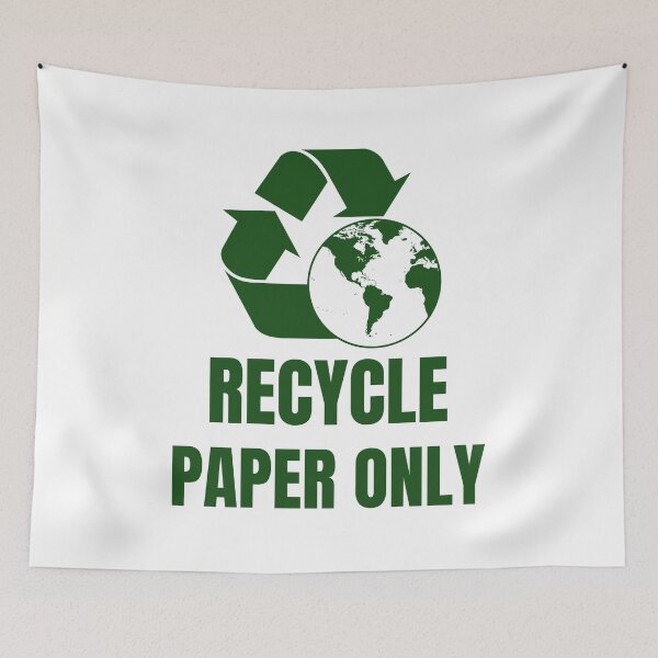Item preview, Recycling Bin Signs designed and sold by noyomiart.