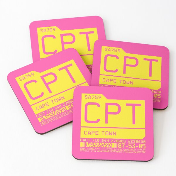 Item preview, Luggage Tag C - CPT Cape Town South Africa designed and sold by VoodooCircus.