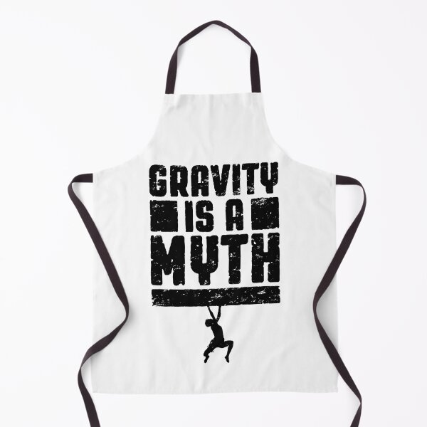 Item preview, Gravity Is A Myth Rock Climbing Bouldering Climber Boy designed and sold by GrandeDuc.
