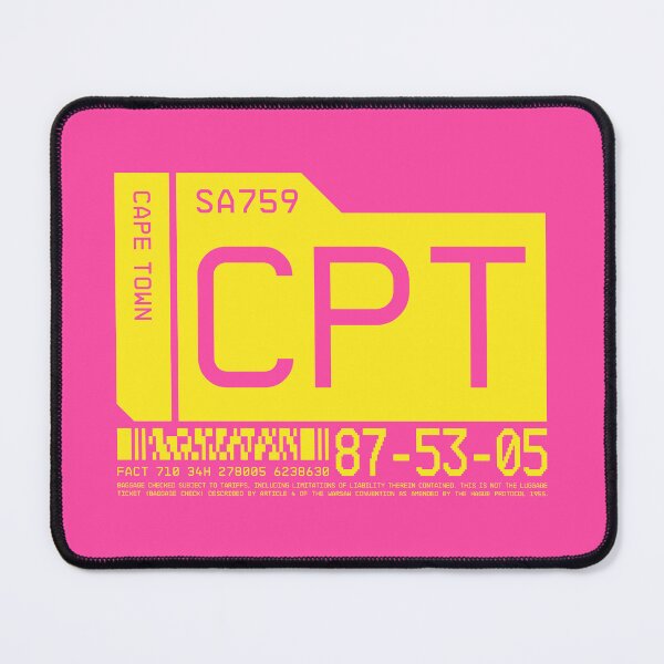Item preview, Luggage Tag C - CPT Cape Town South Africa designed and sold by VoodooCircus.
