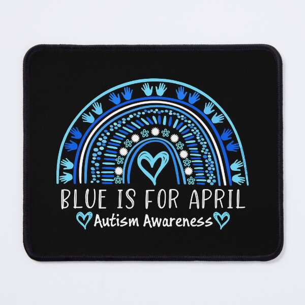 Item preview, Blue Is For April Hands And Hearts Autism Awareness Month designed and sold by HaaChris-Artis.