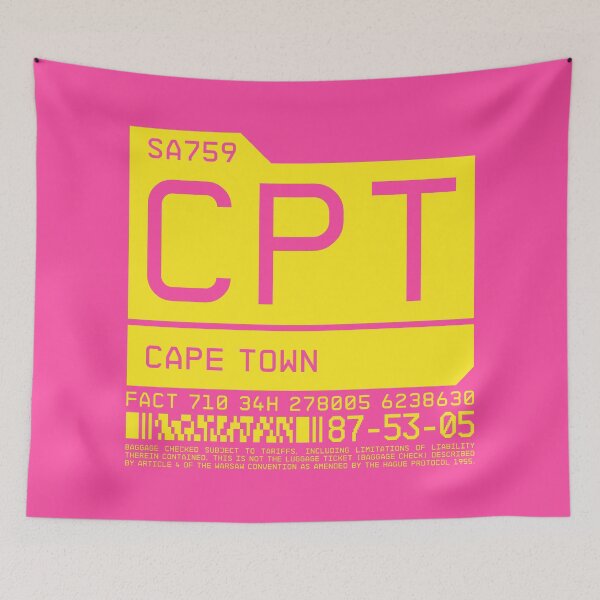 Item preview, Luggage Tag C - CPT Cape Town South Africa designed and sold by VoodooCircus.