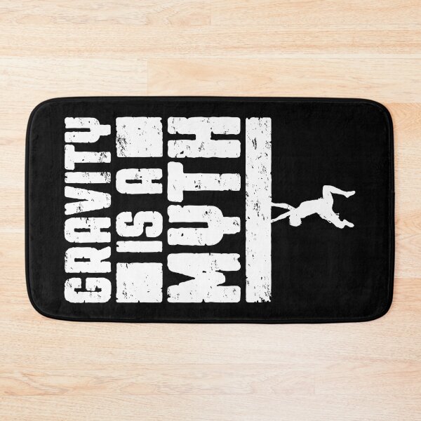 Item preview, Gravity Is A Myth Rock Climbing Bouldering Climber Boy designed and sold by GrandeDuc.