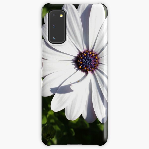 Purple and White Daisys Samsung Galaxy Snap Case