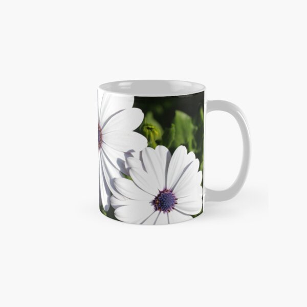Purple and White Daisys Classic Mug