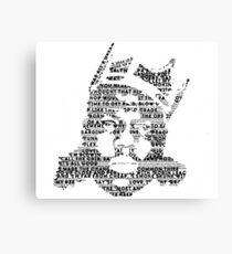 Lienzo Biggie era todo un sueño (blanco)
