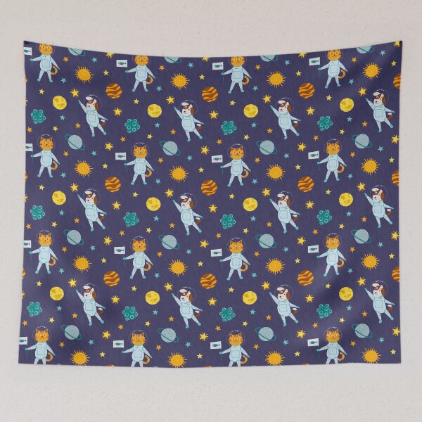 Item preview, Dogcat seamless pattern for home decor designed and sold by javakufi88.