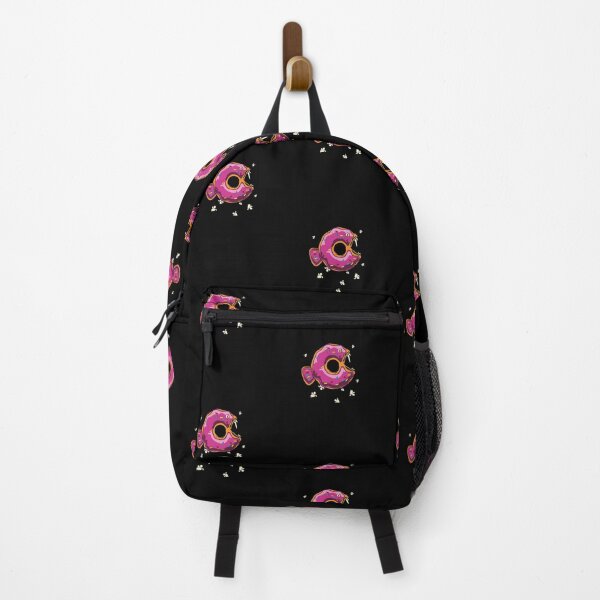 Item preview, Donut piranha cartoon popcorn bubbles designed and sold by TipTopTapo.
