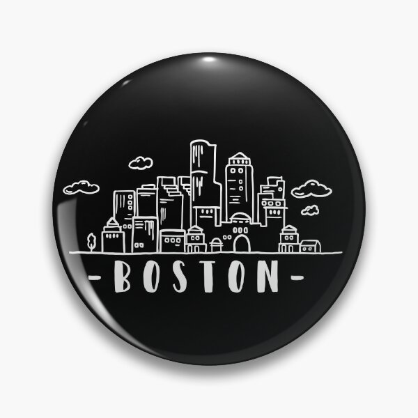 Item preview, Skyline of Boston, Massachusetts for trip, vacation, my city designed and sold by FFelder.