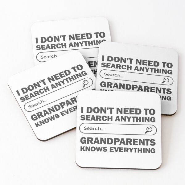 Item preview, Grandparents knows everything designed and sold by Nikmay Design.