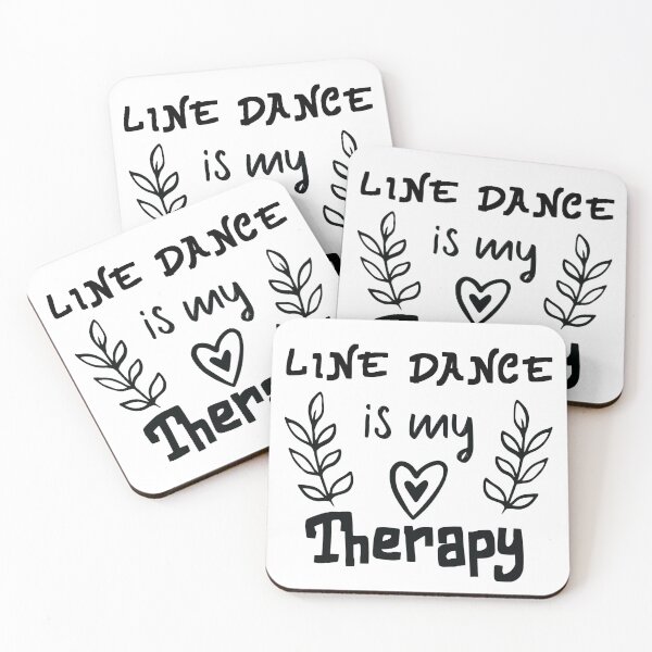 Item preview, Line Dance Is My Therapy, Funny Line Dance, Line Dancing, Line Dancer Gift designed and sold by Aerial Addicts.