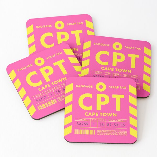 Item preview, Luggage Tag D - CPT Cape Town South Africa designed and sold by VoodooCircus.