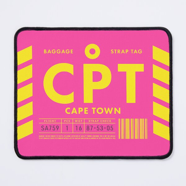 Item preview, Luggage Tag D - CPT Cape Town South Africa designed and sold by VoodooCircus.