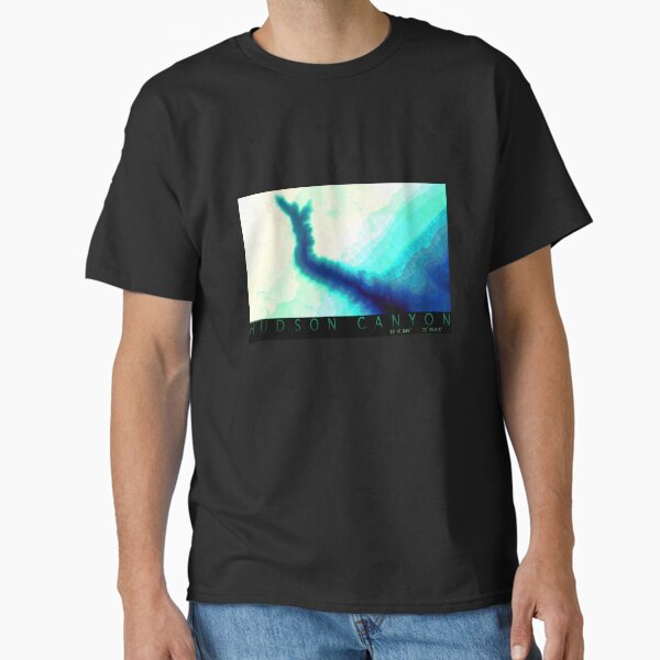 Item preview, Hudson Canyon Bathymetric Blue Green Color Gradient  designed and sold by Melissa  MacMichael.