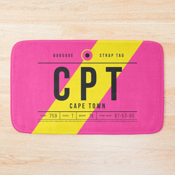 Item preview, Luggage Tag E - CPT Cape Town South Africa designed and sold by VoodooCircus.