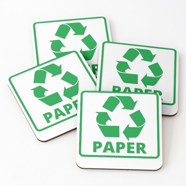 Item preview, Recycling paper Bin Signs designed and sold by noyomiart.