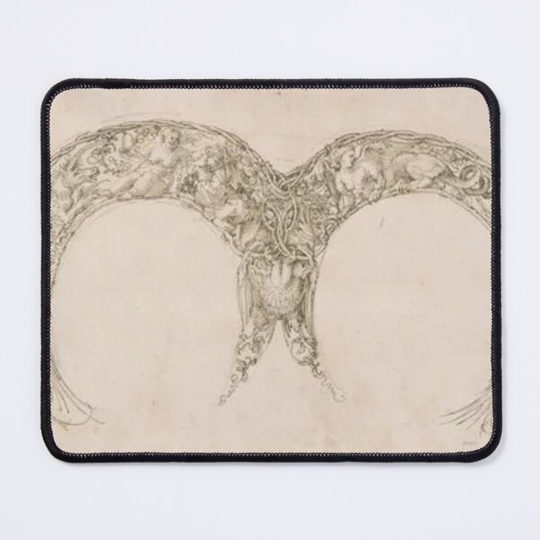 Item preview, Pinterest Albrecht Dürer, Design for the Pommel Plate of a Saddle, Pen and .. designed and sold by Golido.