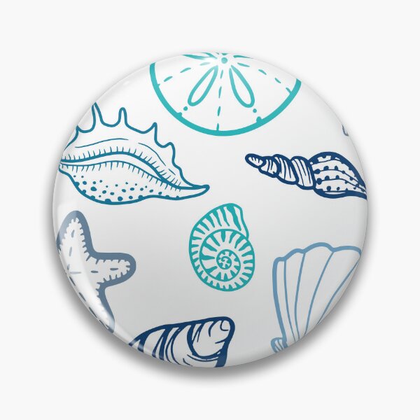 Item preview, Nautical Beach Shells designed and sold by Bookish Blossom.