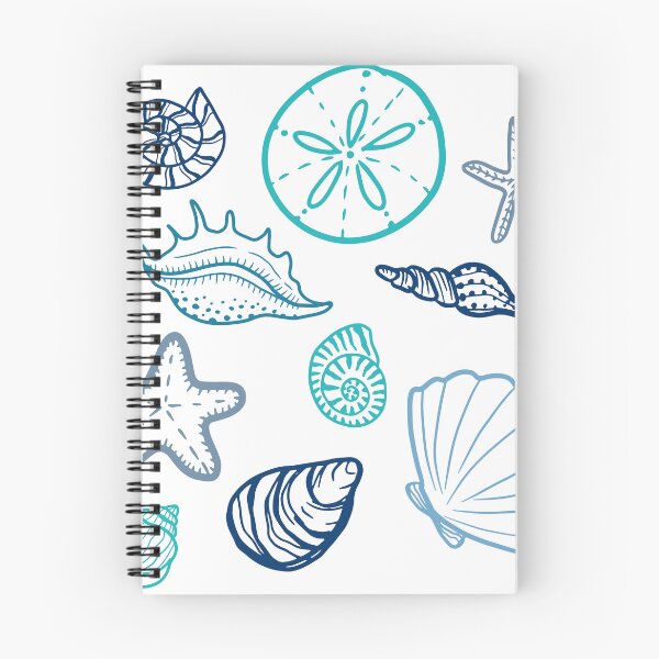 Item preview, Nautical Beach Shells designed and sold by Bookish Blossom.