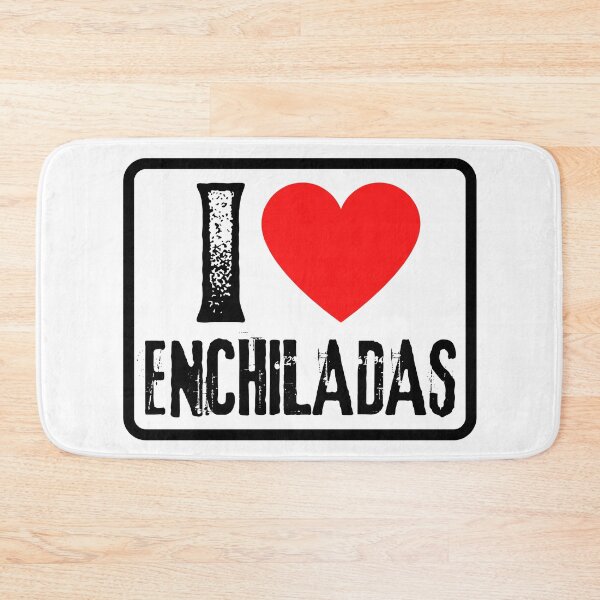 Item preview, I Love Enchiladas - I Heart Mexican Food Lover Gift designed and sold by foodiemarie.