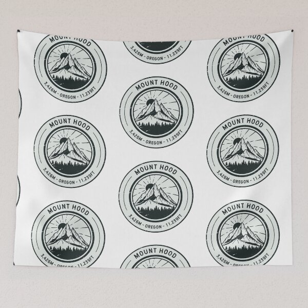 Item preview, Mount Hood Oregon | Hiking | Skiing designed and sold by KrisSidDesigns.