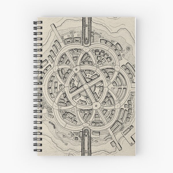 Item preview, Fantasy City Map designed and sold by MuteEcho.