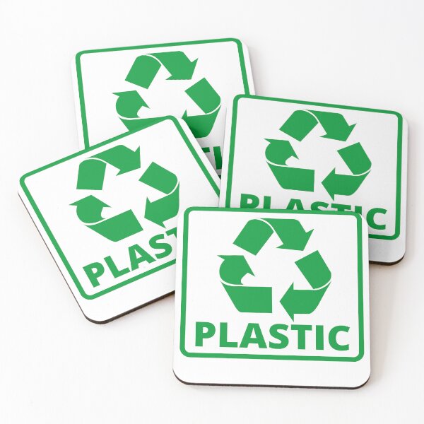 Item preview, Recycling plastic Bin Signs designed and sold by noyomiart.