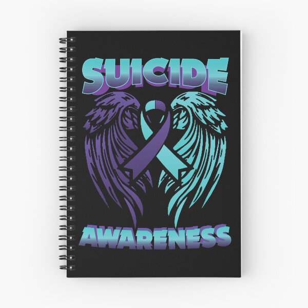 Item preview, Suicide Awareness Ribbon Wings Suicide Prevention Gear designed and sold by DynamicDesign.