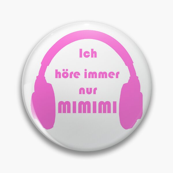 Item preview, I only ever listen to Mimimi in pink designed and sold by BiekerDesign.