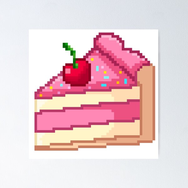 Item preview, Cake pixel art  designed and sold by Toyger-Lilly.