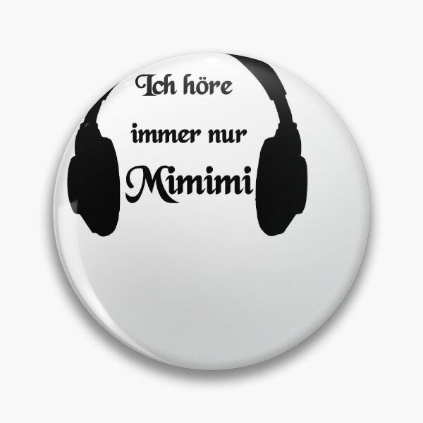 Item preview, Copy of I only ever hear Mimimi in black designed and sold by BiekerDesign.