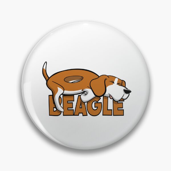 Item preview, Beagle bagel funny food dog design  designed and sold by TipTopTapo.