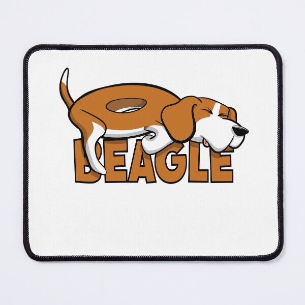 Item preview, Beagle bagel funny food dog design designed and sold by TipTopTapo.