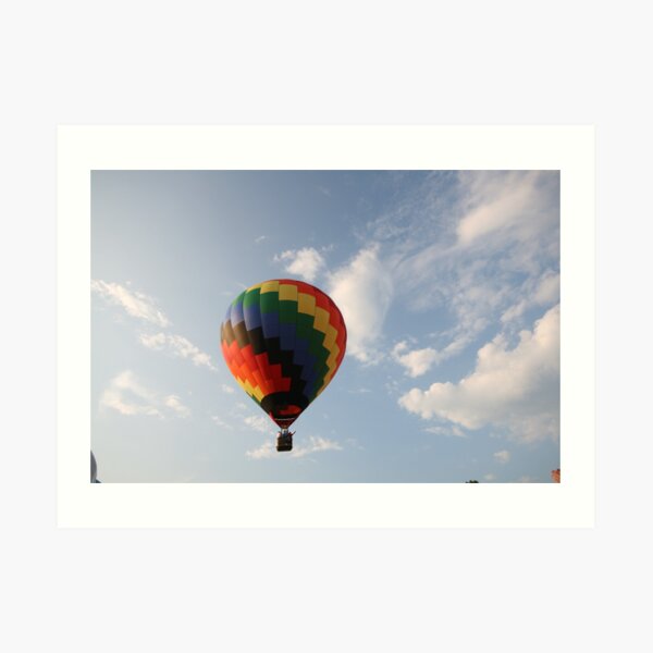Hot Air Balloon Art Print