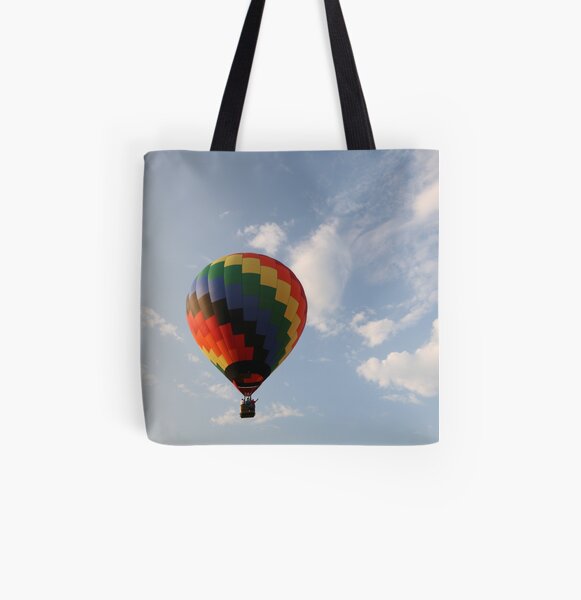 Hot Air Balloon All Over Print Tote Bag