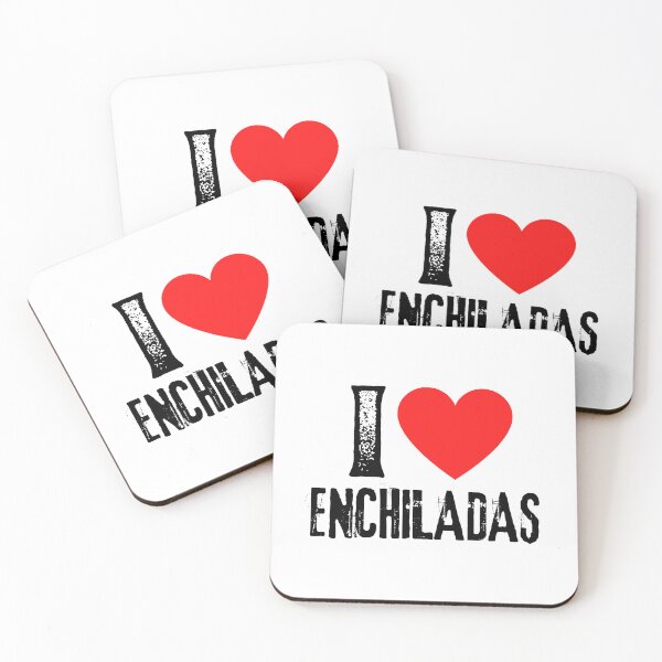 Item preview, I Love Enchiladas - I Heart Mexican Food Lover Gift designed and sold by foodiemarie.