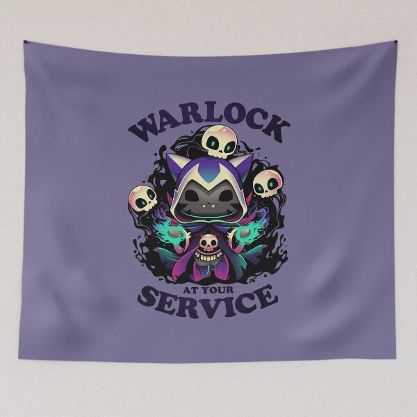 Item preview, Warlock's Call - Cute Cat Gamer designed and sold by Snouleaf.