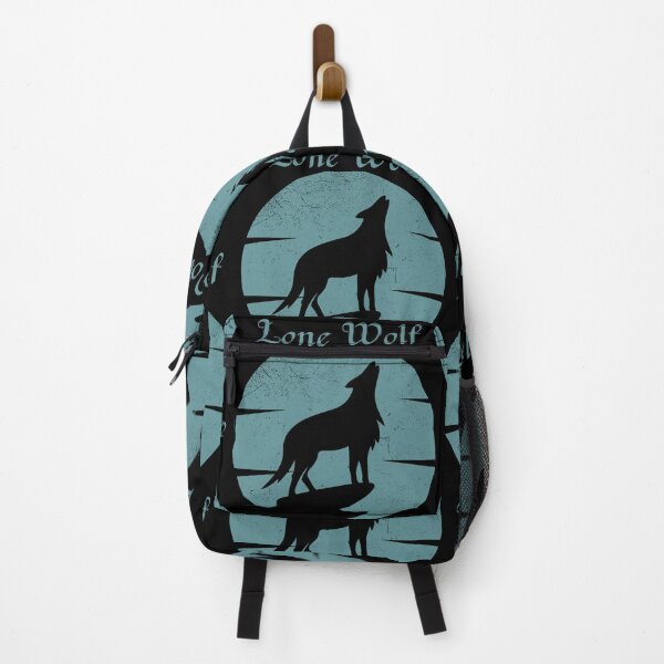 Item preview, Lone Wolf, Blue Howling Wolf design designed and sold by Constant Readers.