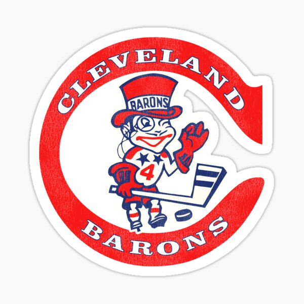 Retro Defunct Cleveland Barons Hockey Team