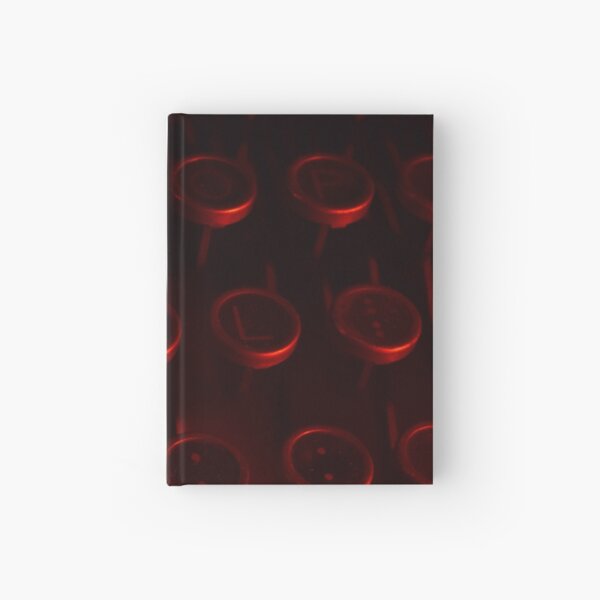 Typewriter Keys Hardcover Journal