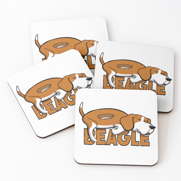 Item preview, Beagle bagel funny food dog design  designed and sold by TipTopTapo.