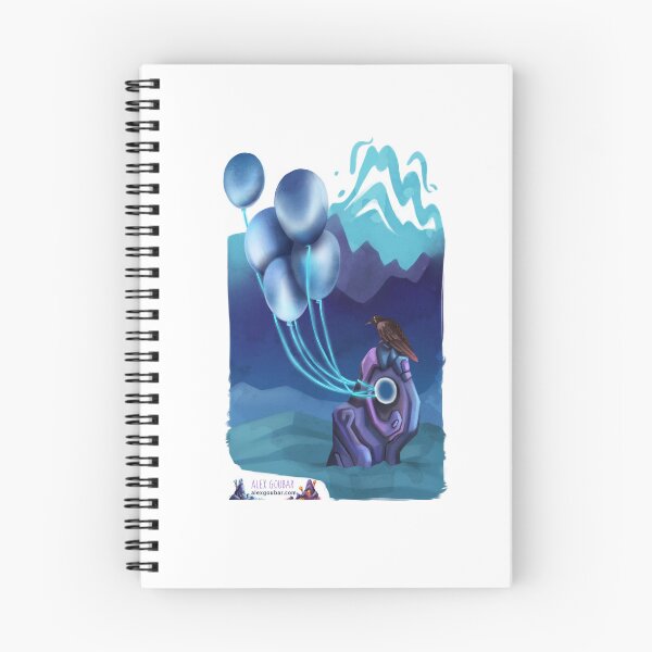 Item preview, Mystic Lands and Balloons designed and sold by Alex Goubar.