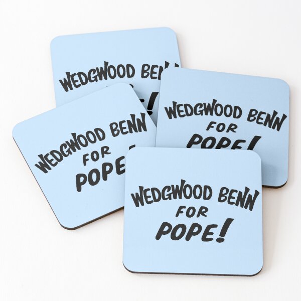 Item preview, beebthings Wedgwood Benn for Pope! designed and sold by Beeb Things.