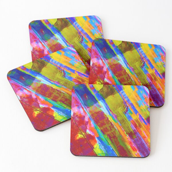 Item preview, Vibrant sunny colourful abstract designed and sold by stevepaint.