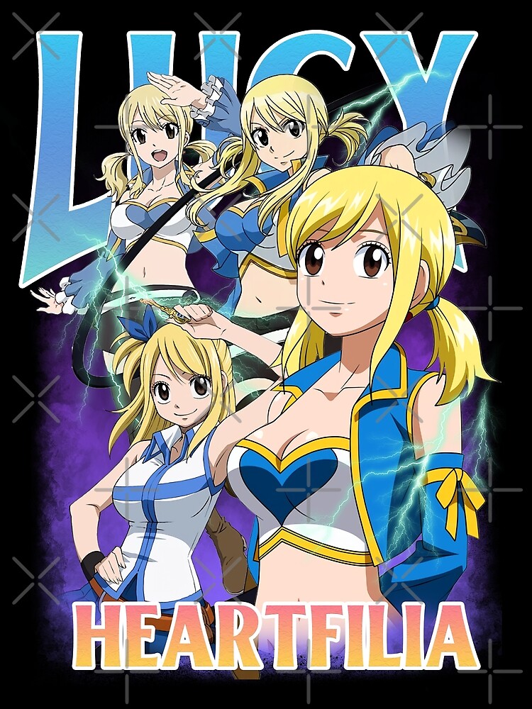 Fairy Tail Lucy Heart Anime Girl Poster