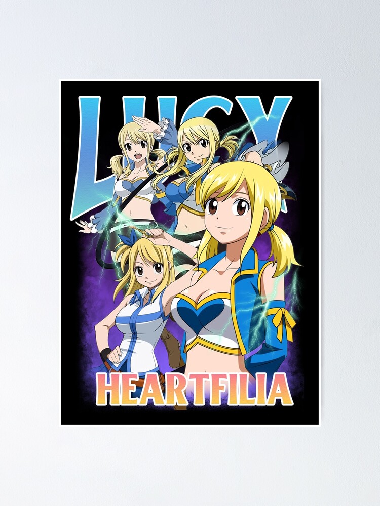 Lucy Heartfilia - Fairy Tail  Art Board Print for Sale by